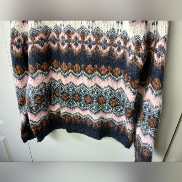 ASOS Women Sweater Super Soft Size M Oversized Pink And Blue Colors - Picture 3 of 7